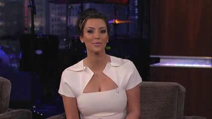 Kim Kardashian on Jimmy Kimmel - Live Part 1 (високо качество) 