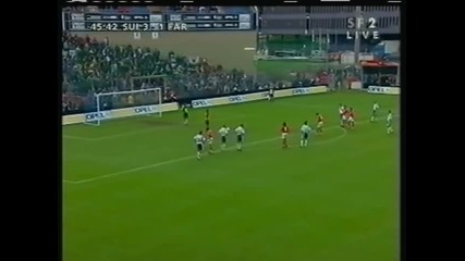 2000 Switzerland 5-faroe Islands 1 world Cup Qualfiier