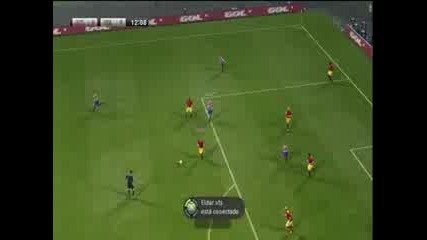 Pro Evolution Soccer 2011 online beta gameplay #1~1 [352x288 H263]