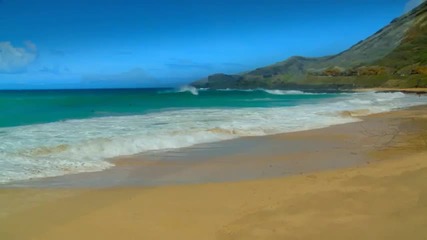 Hawaii Beaches - Oahu Nature Ocean Sounds 
