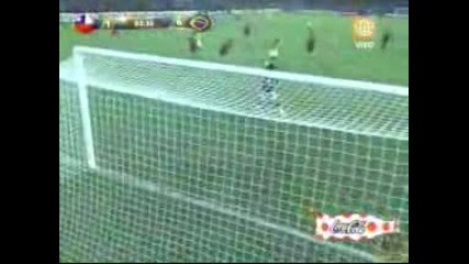 Бразилия - Чили 6:1 Вагнер Лав Гол