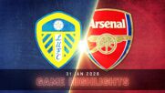 Leeds United vs. Arsenal - Condensed Game