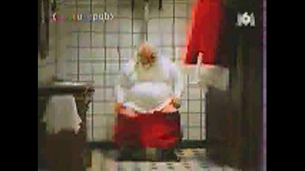 Дядо Коледа В Тоалетната