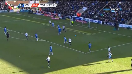 Колчестър - Тотнъм 0:1 /първо полувреме/