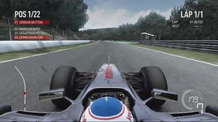 Game Formula 1 2010 Codemasters Gameplay 