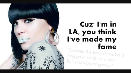 Jessie J-who Laughing now lyrcis