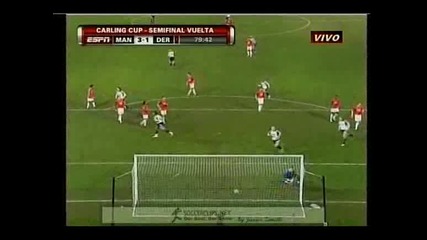 Man United 3 - 1 Derby (barnes) 20.01.09