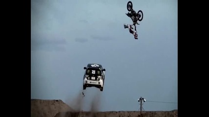Ken Block and Travis Pastrana Present Dc Teamworks [hd]