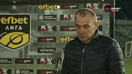 Загорчич: Ядосах се, ще се карам на играчите