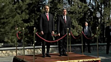 Румен Радев на посещение в Македония