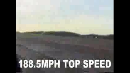 188.5 Km/h Top Speed