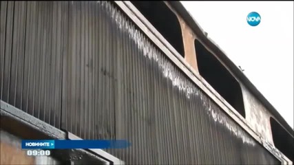 Локомотивът на бързия влак Бургас-София се запали