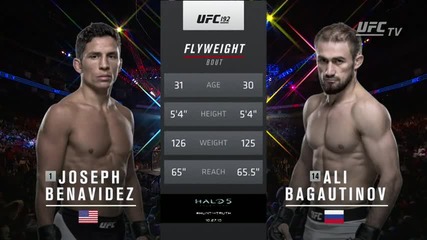 Joseph Benavidez vs Ali Bagautinov (ufc 192, 03.10.2015)