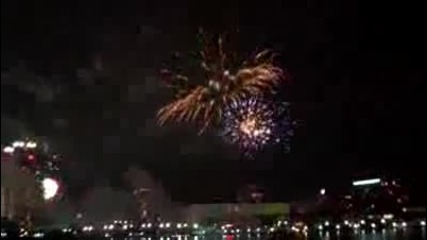 Tampa New Years Fireworks 2010 
