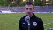 Даниел Младенов: Борим се да влезем в Първа лига