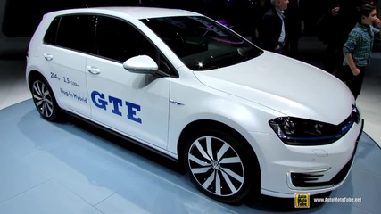 2015 Volkswagen Golf Gte Plug in Hybrid - Exterior and Interior Walkaround - 2014 Geneva Motor Show