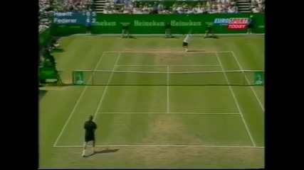 Lleyton Hewitt vs Roger Federer 2001 Heineken Trophy