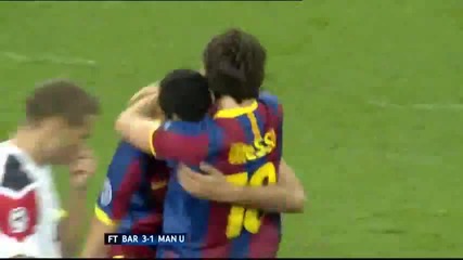 Финтът на Меси, който съкруши Нани и помогна за 3-ят гол на Барселона!