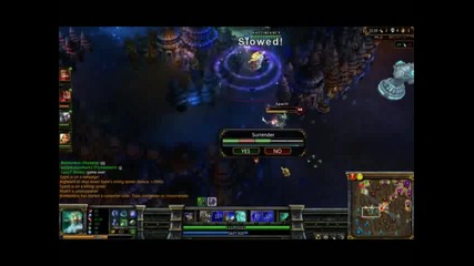 Stupid Surrender button!!!!
