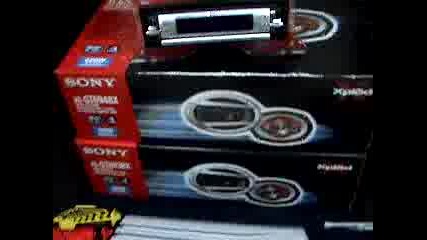 Sony Xplod sound sisteem