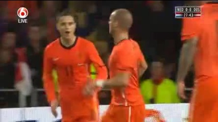 Netherlands - Austria [09 - 02 - 2011] 1 - 0 Wesley Sneijder