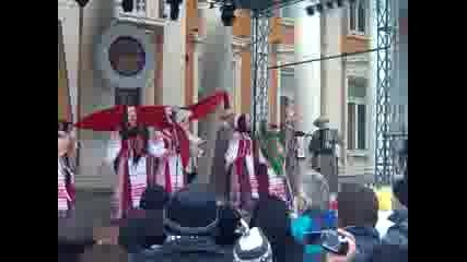Коледари от Беларус на гости в Перник 2010 г.
