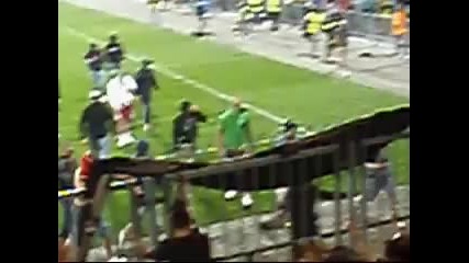 Partizan na stadiona na ziline 
