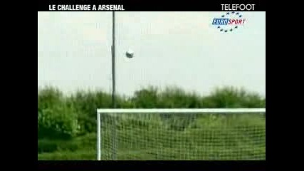 Arsenal Football Club Crossbar Challenge