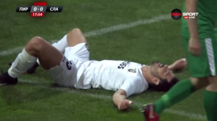 Пирин - Славия 0:1 /първо полувреме/