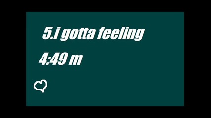i gotta feeling