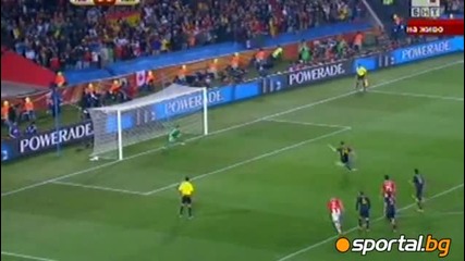 Испания 1 - 0 Парагвай 1/4 финал 
