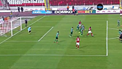 ЦСКА - Берое 2:0 /първо полувреме/