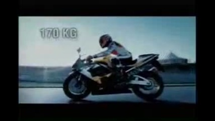 Honda Cbr929rr fireblade commercial video 