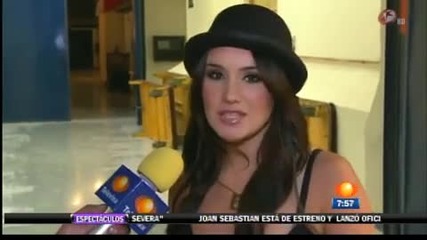 Дулсе снима сцени за Miss Xv