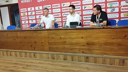 Александър Фрай: ЦСКА не ни изненада, не виждам проблем да победим у дома