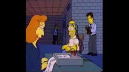Homer на детектор на лъжата Яко Смях 