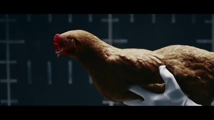 Кокошки рекламират нова система на Mercedes (смях)