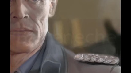 Digital painting of Willem Defoe Corel Painter X