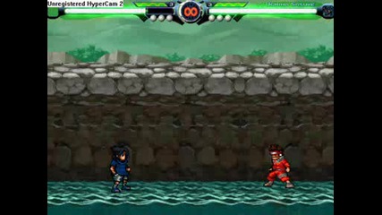 Naruto Mugen: Fire Style Obito vs Uchiha Sasuke