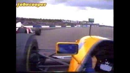 Ayrton Senna vs Alan Prost vs Michael Schumacher - Silverstone 1993