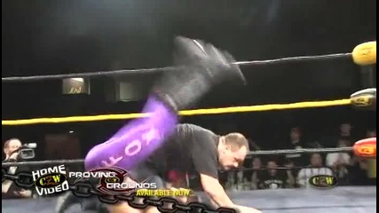 C Z W . Adam Cole vs. Ar Fox . M V .
