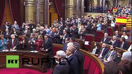 Spain: Catalan Parliament votes in favour of secession from Spain