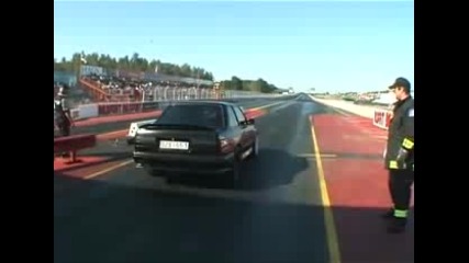 800hp+ Bmw M3 E30 (mantorp Drag racing)
