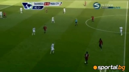 Суонзи - Манчестър Сити 1:0 ( Premier League 11.03.2012 )