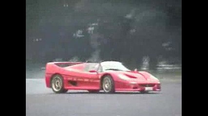 Ferrari F50 Drifting