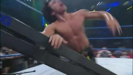 Rolling Facebuster into a Ladder
