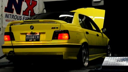Bmw Dakar e36 M345 dyno run #1 