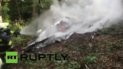 Словакия: Поне 7 души загинаха при сблъсък на два самолета