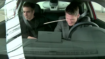 Schweinsteiger - Test Audi A1