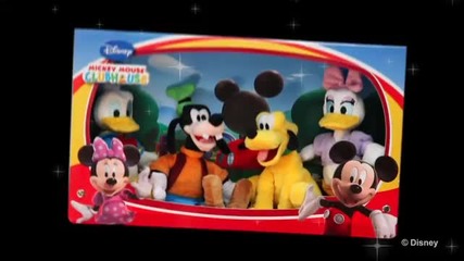 Disney's Mickey Mouse Clubhouse Interactive Plush Characters with full version of the Hot Dog Song